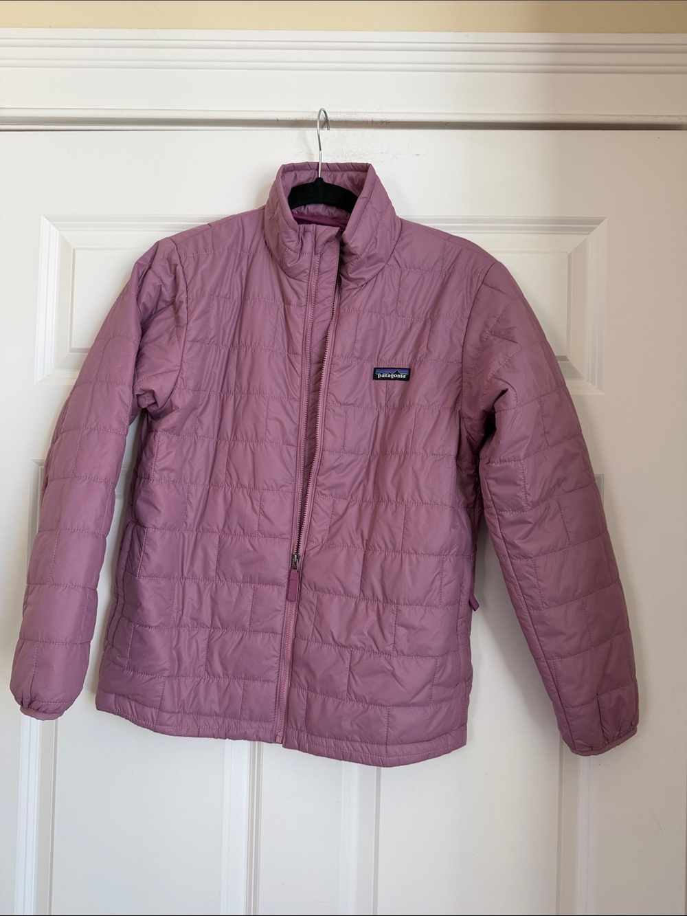 Patagonia Kids Quilted Puffer Jacket - Mauve Pink
